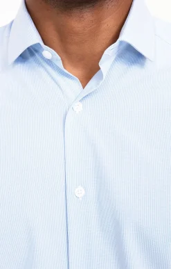 Chemises<Armand Thiery CHEMISE VILLE NANOTILE AJUSTÉE - Bleuciel
