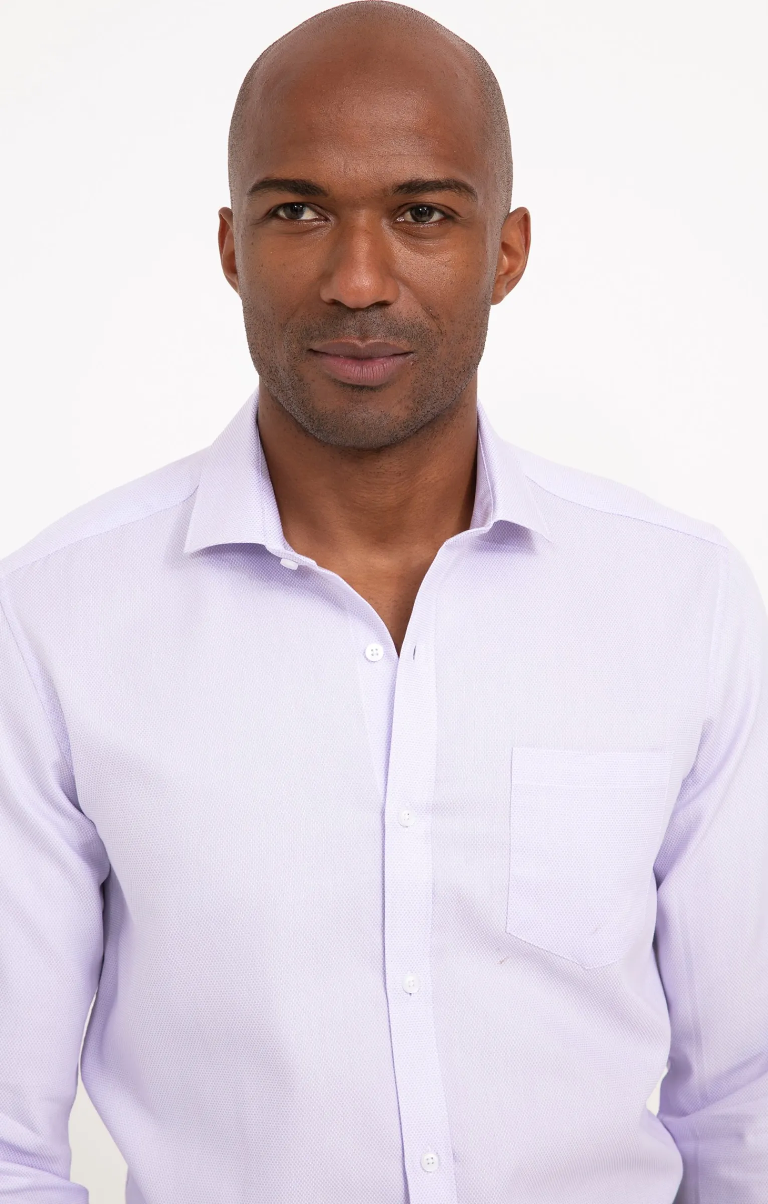 Chemises<Armand Thiery CHEMISE VILLE PURPLE CUBE AJUSTÉE - Violet