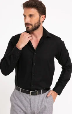Chemises<Armand Thiery CHEMISE VILLE RUBA REGULAR - Noir