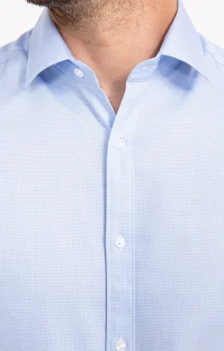 Chemises<Armand Thiery CHEMISE VILLE TENCBLU AJUSTÉE - Bleuciel