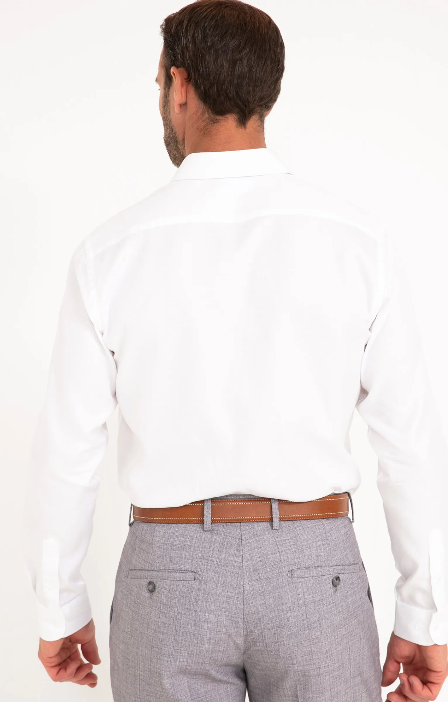 Chemises<Armand Thiery CHEMISE VILLE TRESSEE REGULAR - Blanc