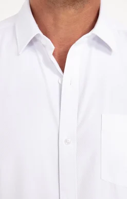 Chemises<Armand Thiery CHEMISE VILLE WHITEDIAG REGULAR - Blanc