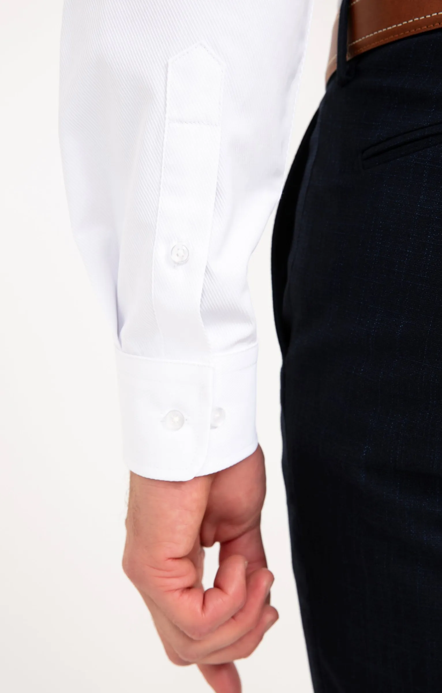 Chemises<Armand Thiery CHEMISE VILLE WHITEDIAG REGULAR - Blanc