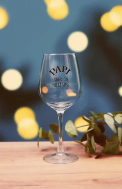 Accessoires<Armand Thiery Coffret verre et sous-verre Papi - Marine