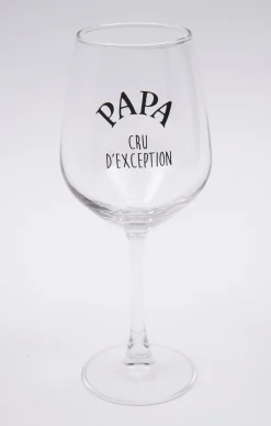 Accessoires<Armand Thiery Coffret verre et sous-verre Papa - Marine