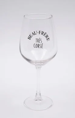 Accessoires<Armand Thiery Coffret verre et sous-verre Beau-Frère - Noir