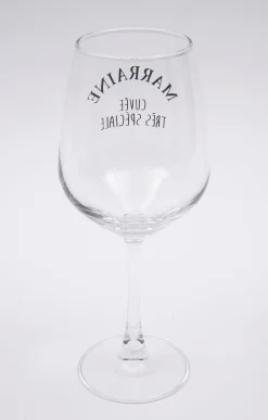 Accessoires<Armand Thiery Coffret verre et sous-verre Marraine - Noir