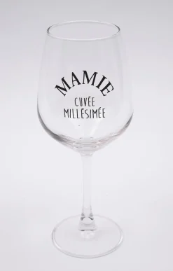 Accessoires<Armand Thiery Coffret verre et sous-verre Mamie - Bordeaux