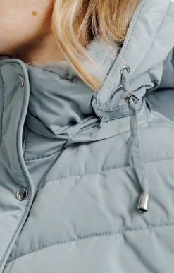 Impers & Parkas<Armand Thiery Doudoune au matelassage fantaisie - Vertnil