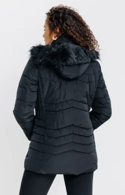 Impers & Parkas<Armand Thiery Doudoune au matelassage fantaisie - Noir