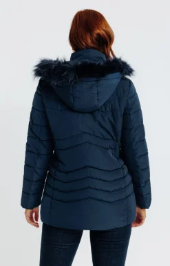 Impers & Parkas<Armand Thiery Doudoune au matelassage fantaisie - Marine