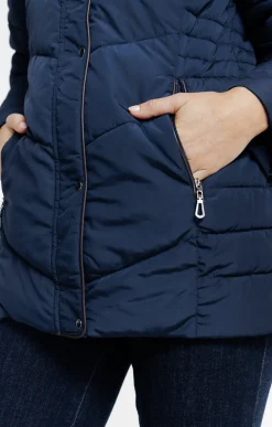 Impers & Parkas<Armand Thiery Doudoune au matelassage fantaisie - Marine