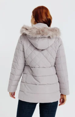 Impers & Parkas<Armand Thiery Doudoune avec col montant - Grège