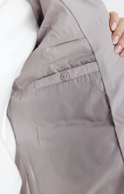 Impers & Parkas<Armand Thiery Doudoune avec col montant - Grège