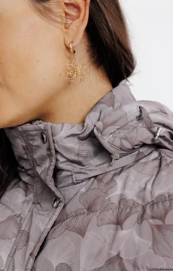 Impers & Parkas<Armand Thiery Doudoune imprimée - Taupe