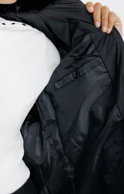Impers & Parkas<Armand Thiery Doudoune longue au matelassage fantaisie - Noir