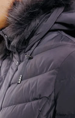 Impers & Parkas<Armand Thiery Doudoune longue en duvet et en plumes - Grismoyen