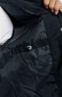 Impers & Parkas<Armand Thiery Doudoune longue matelassage fantaisie - Noir