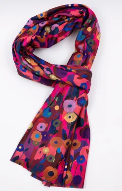 Accessoires<Armand Thiery FOULARD CHAUD IMPRIME - Multicolore
