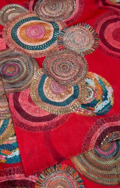 Accessoires<Armand Thiery FOULARD CHAUD IMPRIME - Rouge