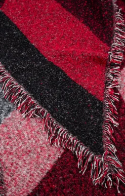 Accessoires<Armand Thiery FOULARD CHAUD TISSE - Rouge