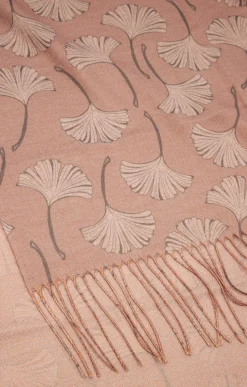 Accessoires<Armand Thiery FOULARD EN JACQUARD LEGER TISSE - Rose