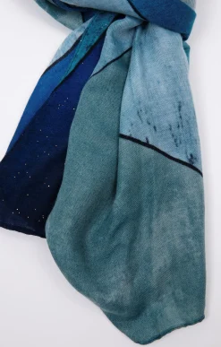 Accessoires<Armand Thiery Foulard imprimé patch - Bleudur