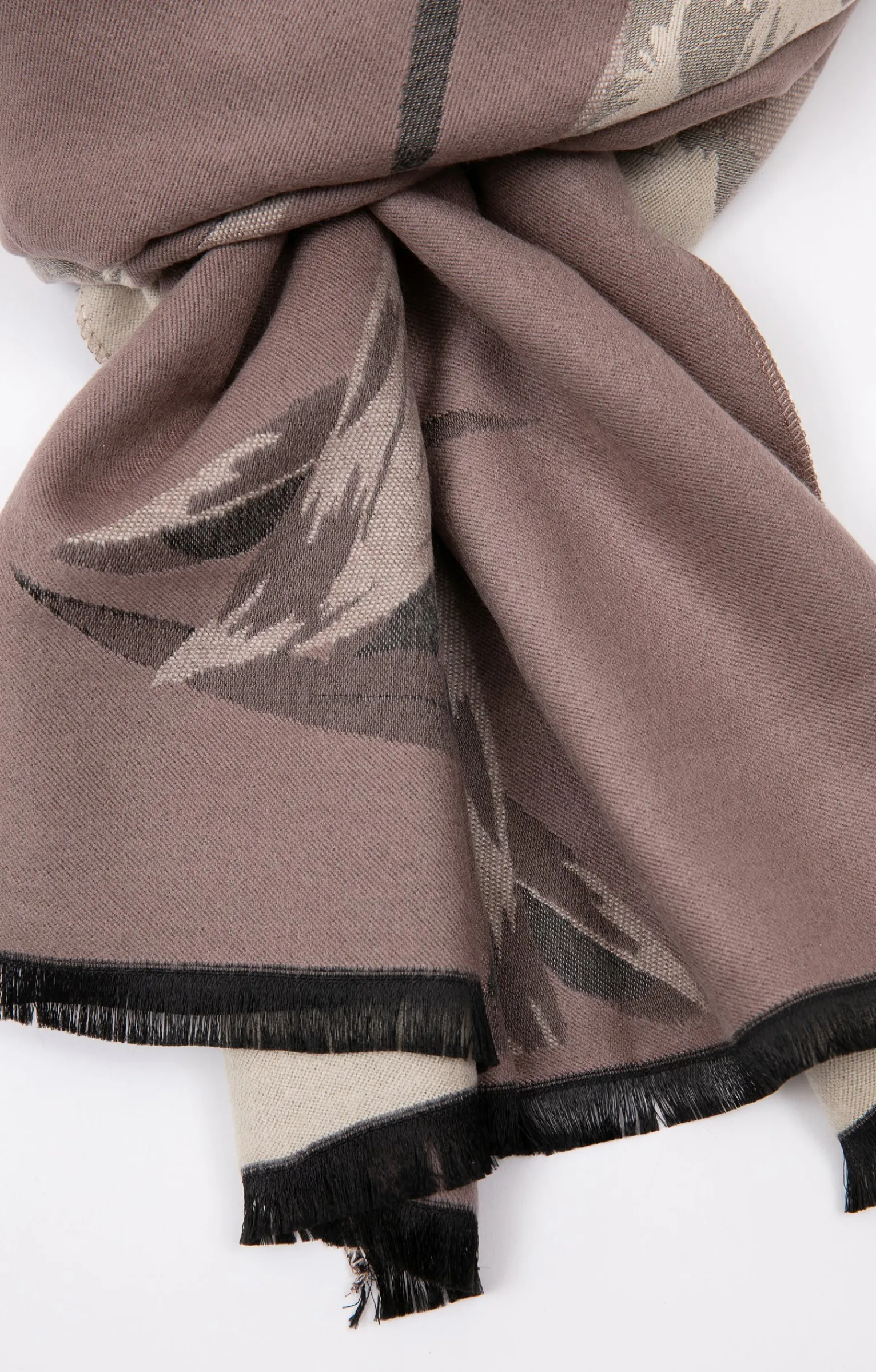 Accessoires<Armand Thiery FOULARD JACQUARD CHAUD - Beige