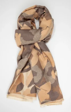 Accessoires<Armand Thiery FOULARD JACQUARD CHAUD - Beige