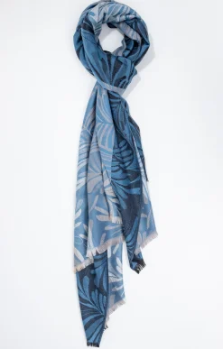 Accessoires<Armand Thiery FOULARD JACQUARD CLASSIQUE - Indigo