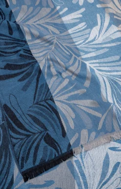 Accessoires<Armand Thiery FOULARD JACQUARD CLASSIQUE - Indigo