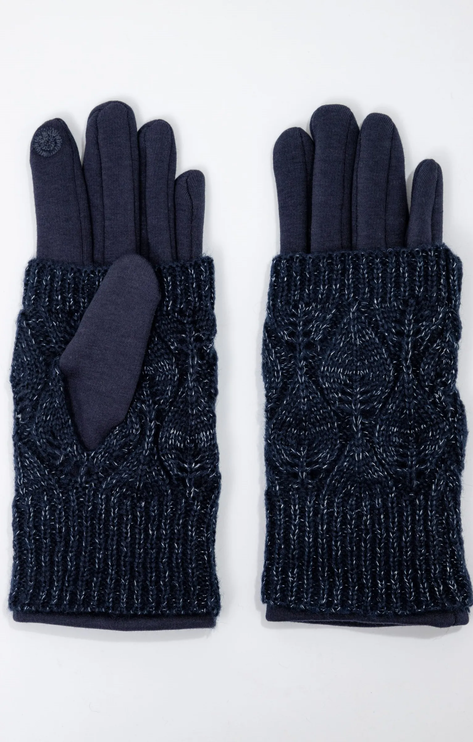 Accessoires<Armand Thiery Gants 2 en 1 bimatière - Marine