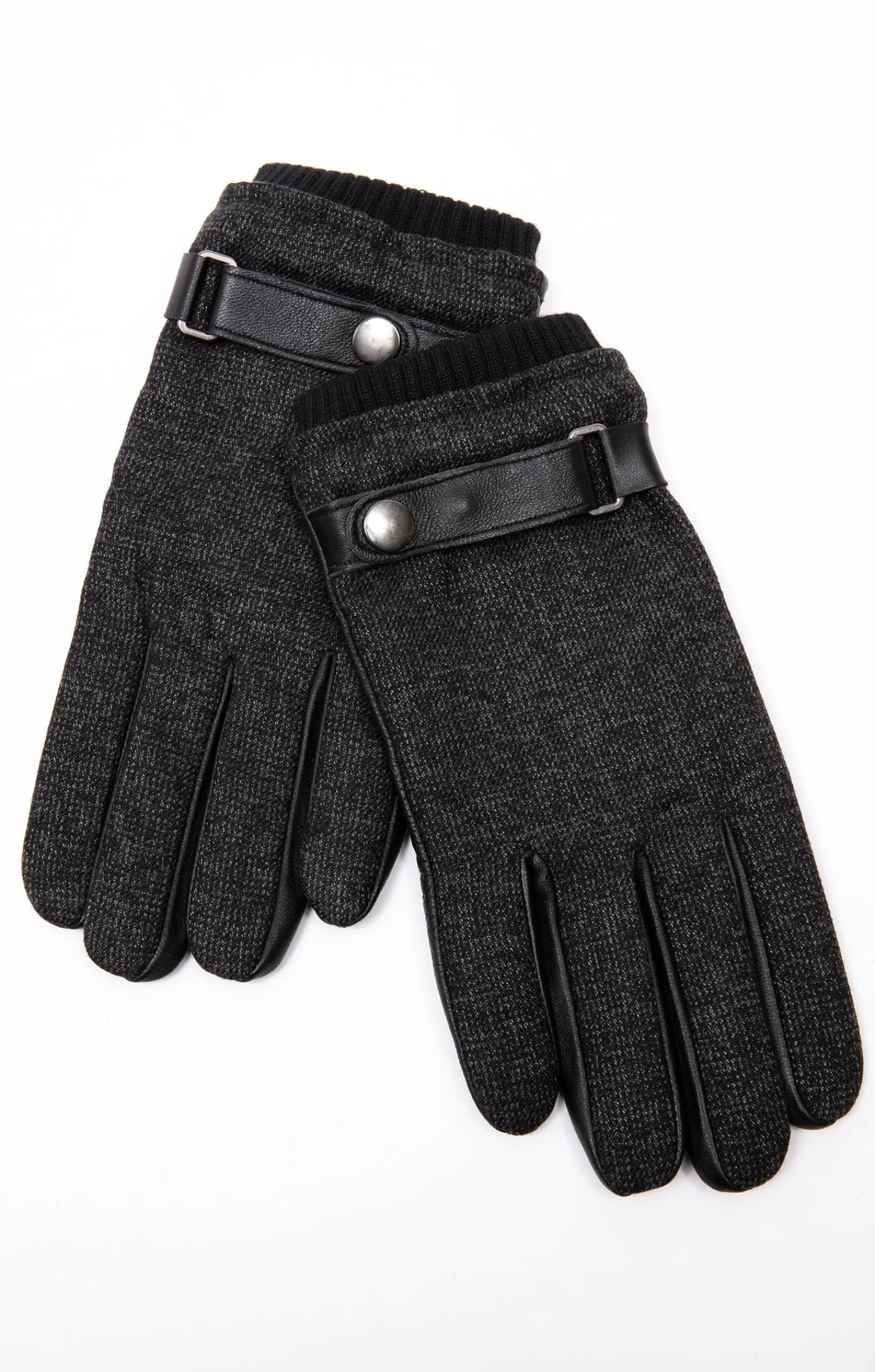 Accessoires<Armand Thiery Gants en cuir - Noir