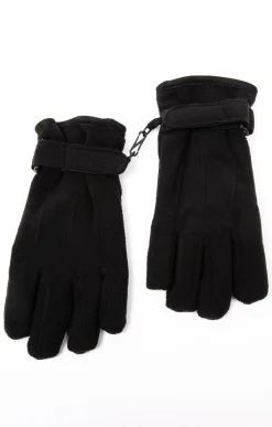 Accessoires<Armand Thiery Gants en polaire - Noir