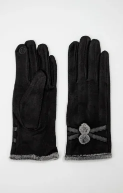 Accessoires<Armand Thiery Gants fantaisie en suédine - Noir