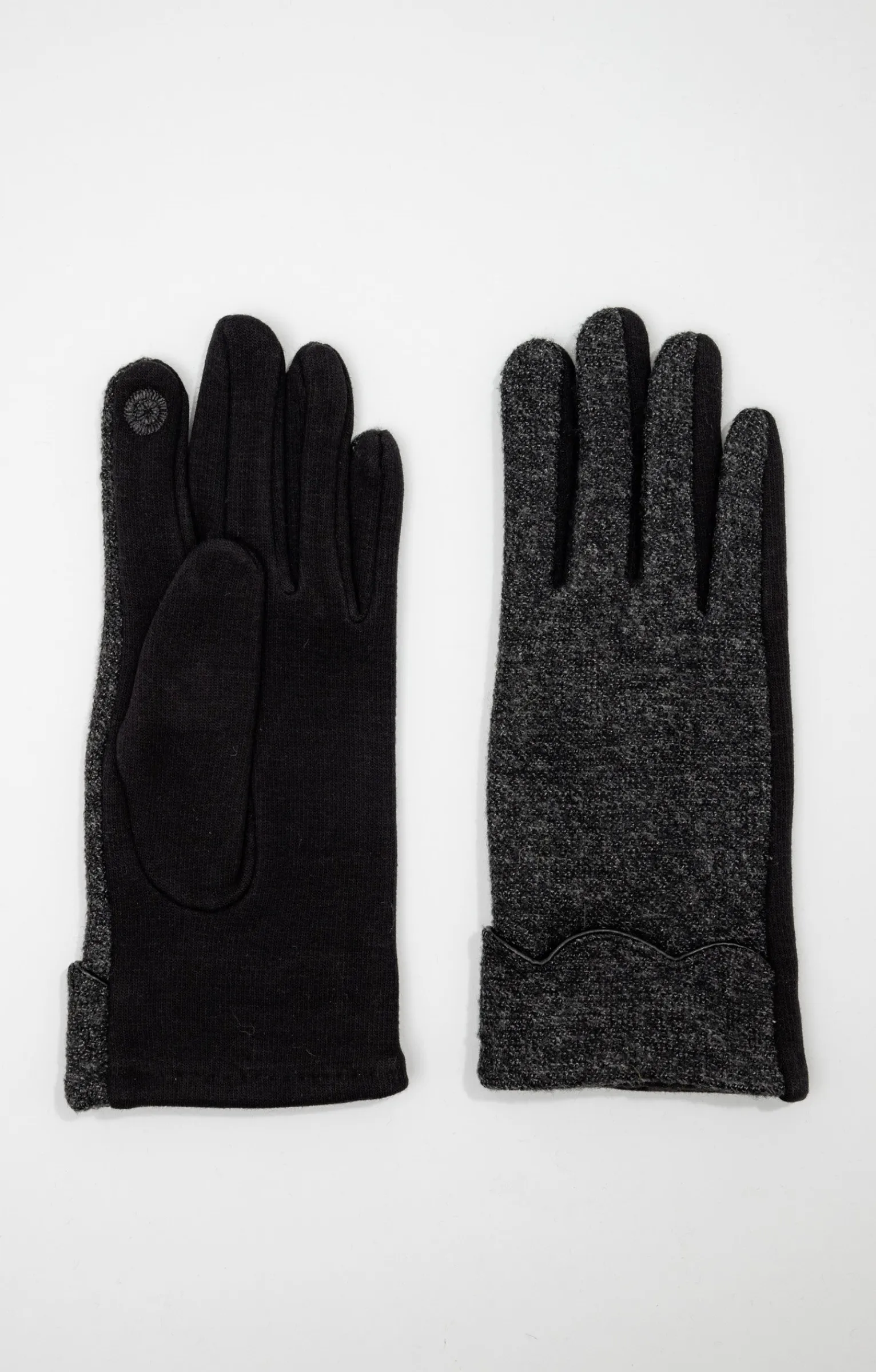 Accessoires<Armand Thiery Gants fantaisie tricot - Anthracite