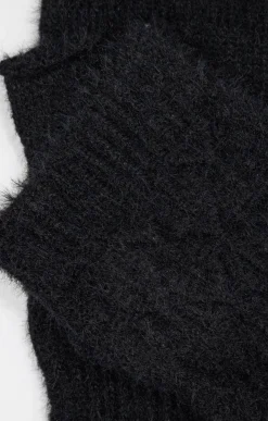 Accessoires<Armand Thiery Gants mitaines courtes - Noir