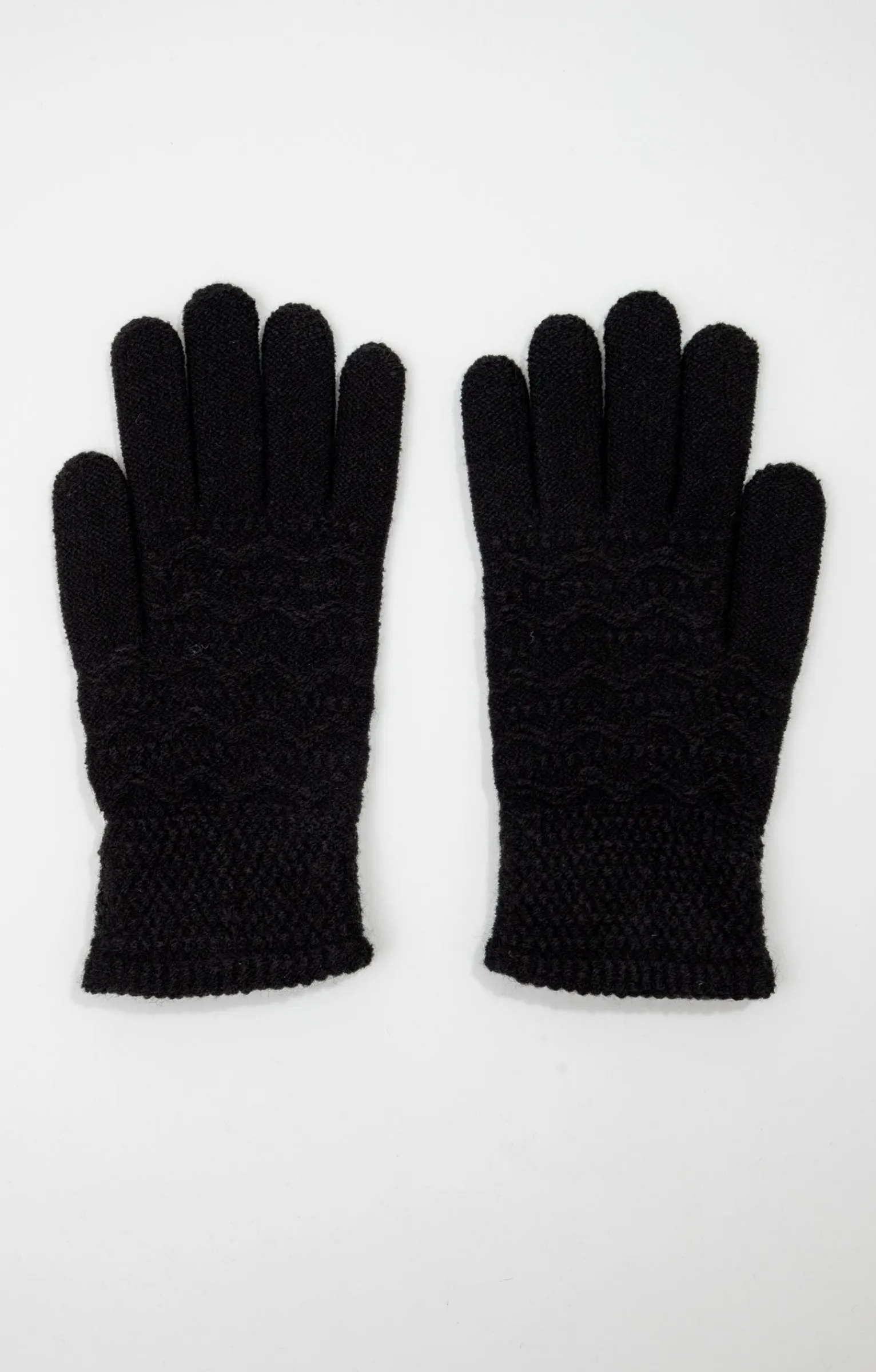 Accessoires<Armand Thiery Gants tricot - Noir