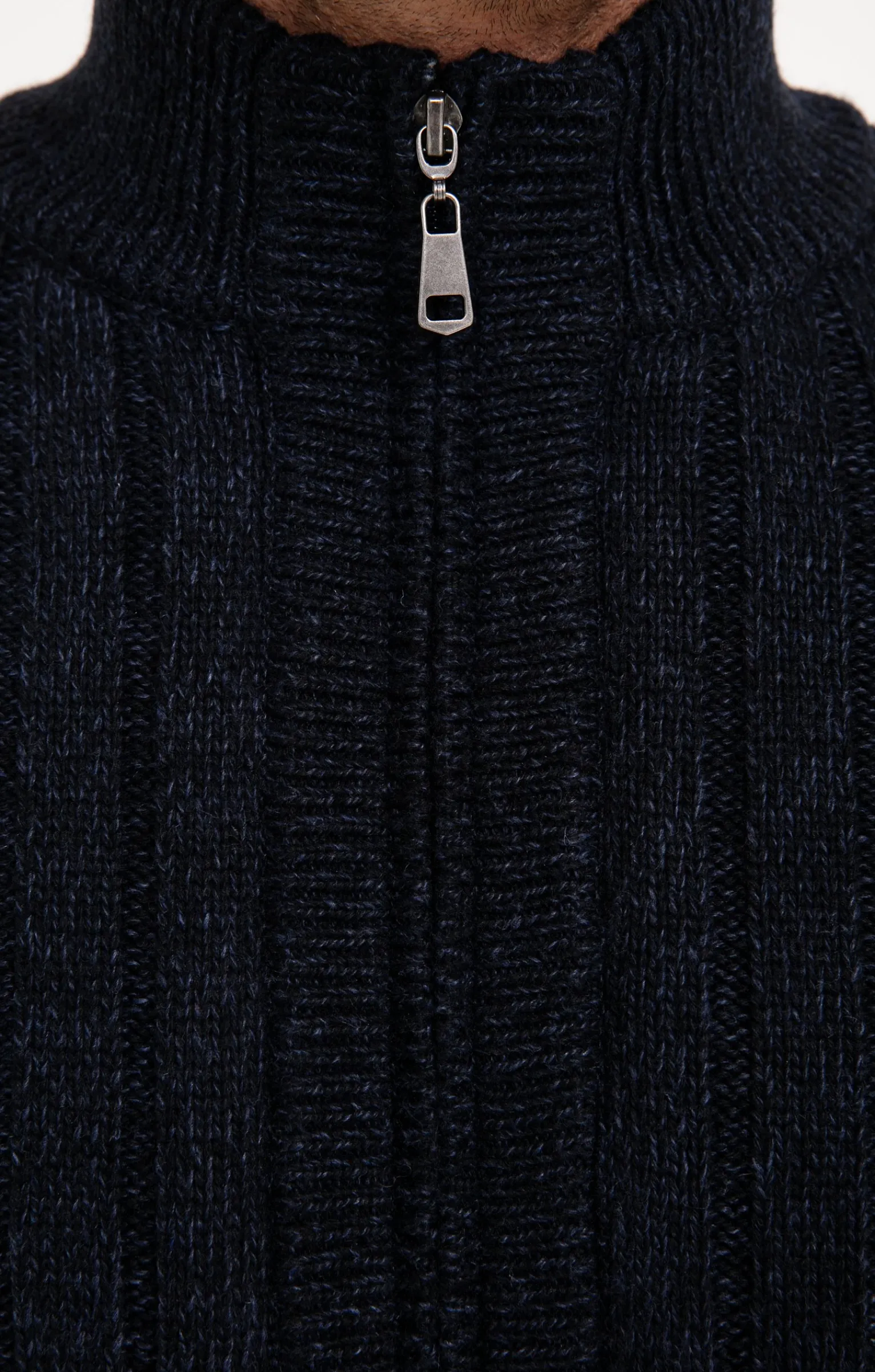 Pulls & Gilets<Armand Thiery Gilet côte doublé sherpa - Bleu