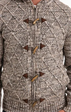 Pulls & Gilets<Armand Thiery Gilet doublé sherpa avec capuche - Camel