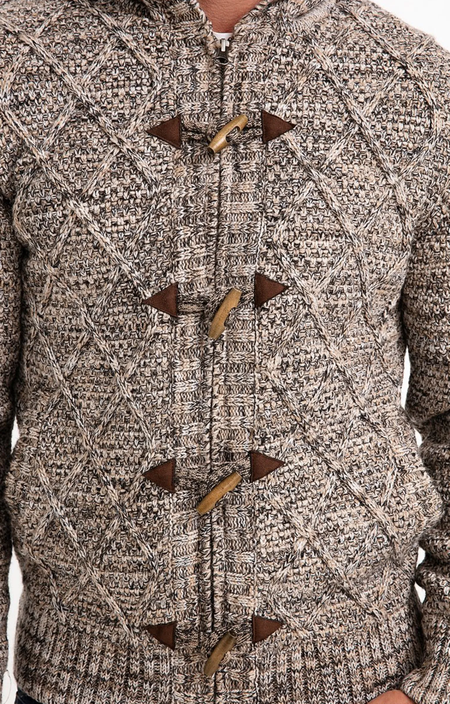Pulls & Gilets<Armand Thiery Gilet doublé sherpa avec capuche - Camel