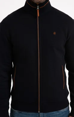 Pulls & Gilets<Armand Thiery Gilet manches longues Bimat - Marine