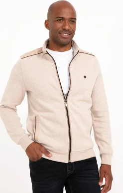 Pulls & Gilets<Armand Thiery Gilet manches longues Chaud - Beige