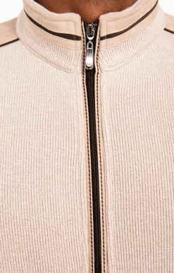 Pulls & Gilets<Armand Thiery Gilet manches longues Chaud - Beige