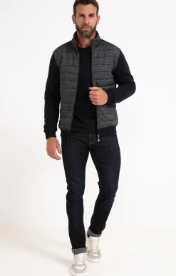 Pulls & Gilets<Armand Thiery Gilet manches longues Comfy - Marine