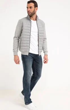 Pulls & Gilets<Armand Thiery Gilet manches longues Comfy - Grisclair