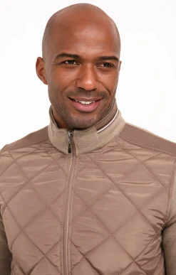 Pulls & Gilets<Armand Thiery Gilet manches longues Diams - Beige