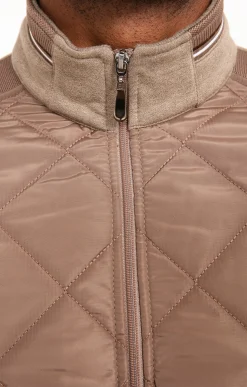 Pulls & Gilets<Armand Thiery Gilet manches longues Diams - Beige