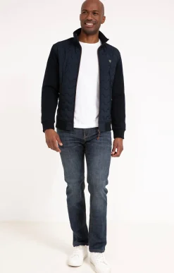Pulls & Gilets<Armand Thiery Gilet manches longues Marin - Marine
