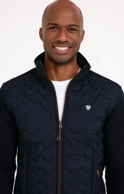 Pulls & Gilets<Armand Thiery Gilet manches longues Marin - Marine